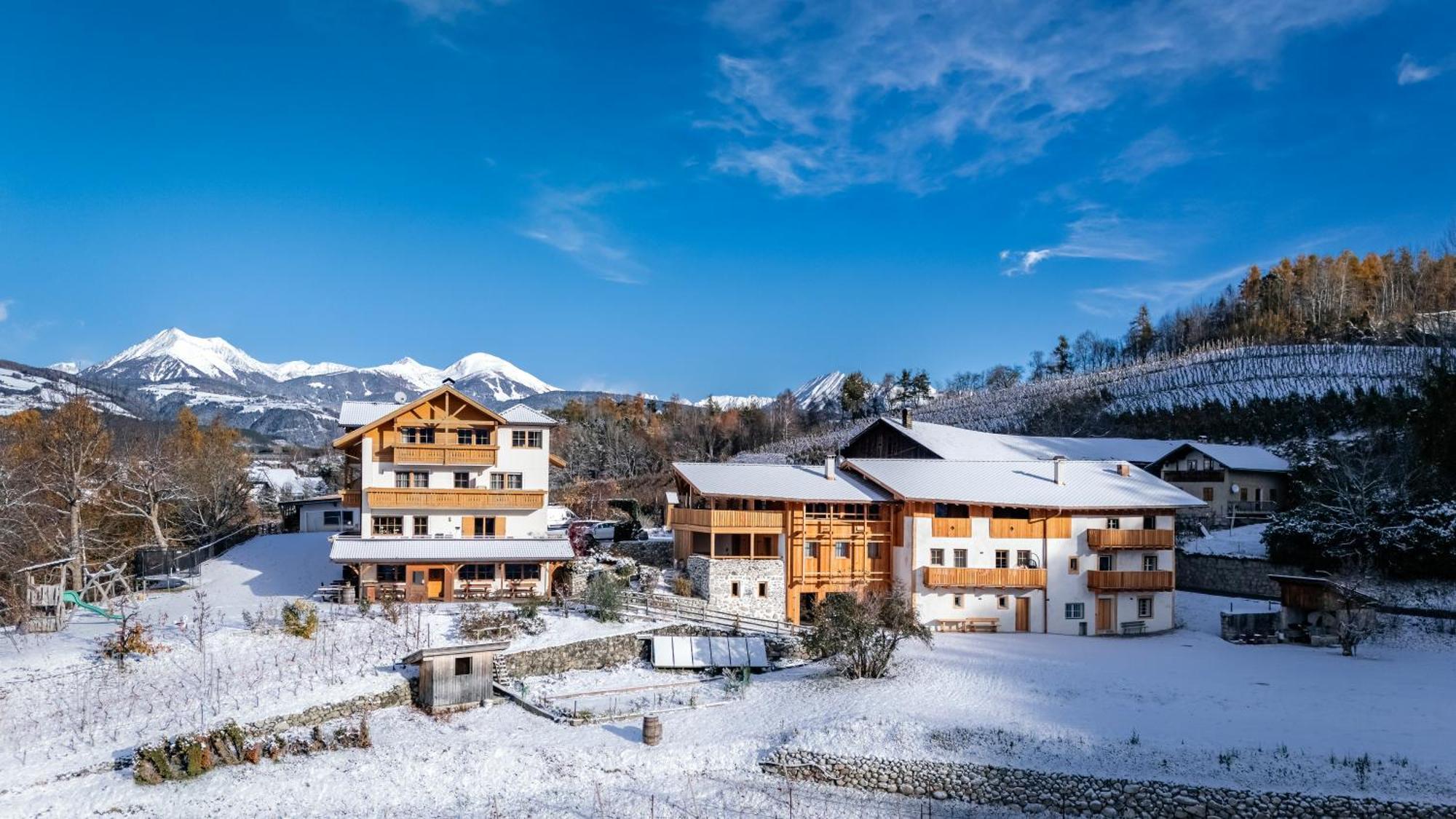 Trinnerhof- Hof Chalets Und Obsthof Mit Zimmer Natz-Schabs Екстер'єр фото