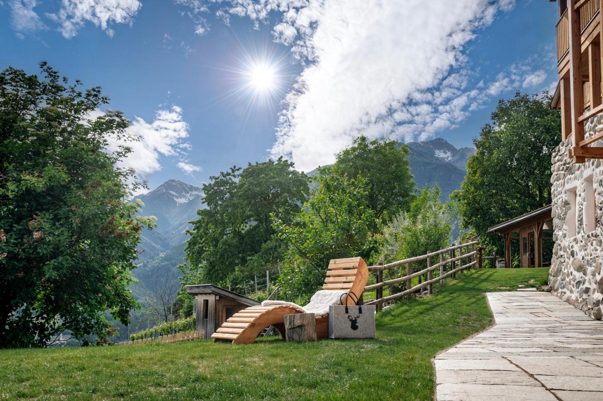 Trinnerhof- Hof Chalets Und Obsthof Mit Zimmer Natz-Schabs Екстер'єр фото
