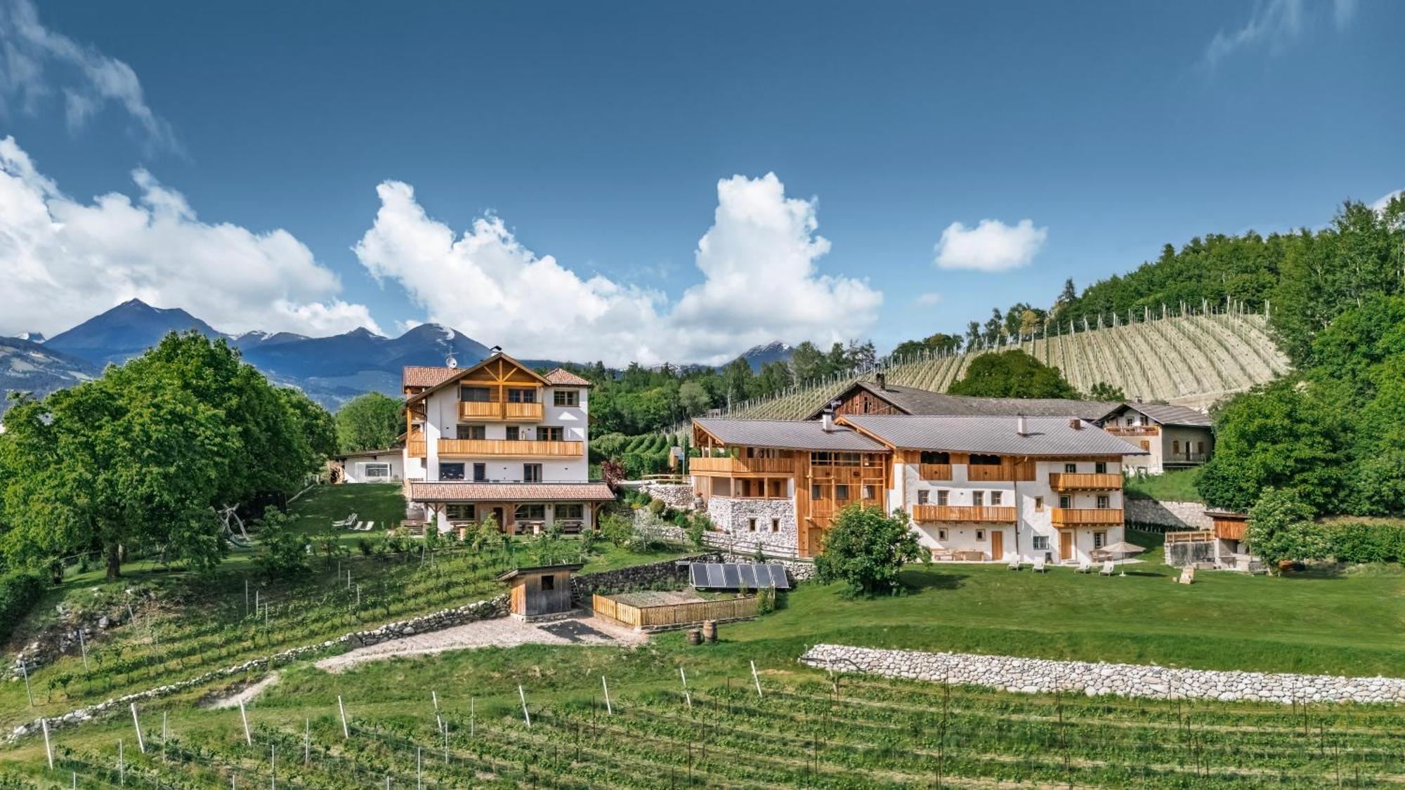 Trinnerhof- Hof Chalets Und Obsthof Mit Zimmer Natz-Schabs Екстер'єр фото